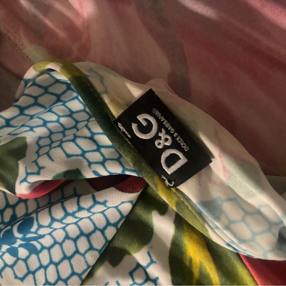 D&G Dolce & Gabbana Floral Tunic Dress - Small - Picture 5 of 8